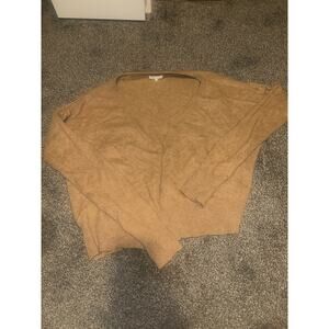 Minnie Rose Boxy Cashmere-Blend Sweater Women's size medium